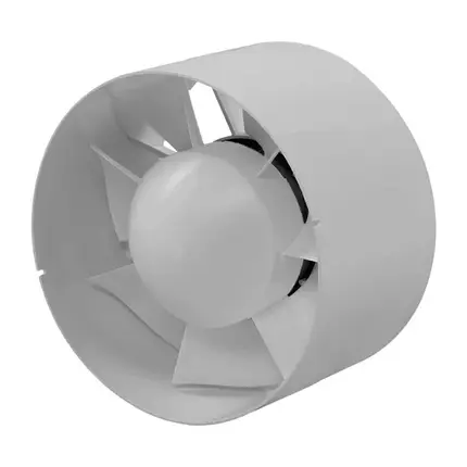 Канальний вентилятор Europlast EK100T таймер, фото 1