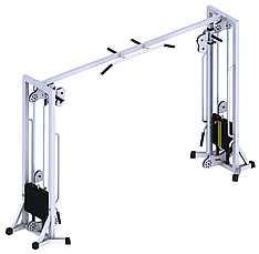 Тренажер для кінезітерапії з регульованим блоком МТБ-2 (60х60, стек 40 кг) MTB-2 Reg40