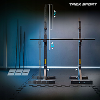 Стійки під штангу Trex Sport TX-090S регульовані для домашніх тренувань безпечні та універсальні, фото 7