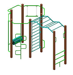 Гімнастичний комплекс (ВСК-3) SiverSport SL-301
