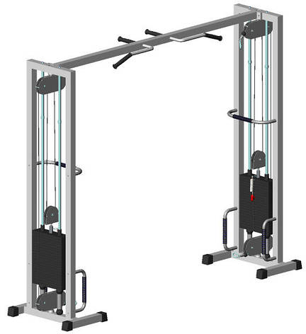 Реабілітаційний силовий тренажер 2 стеки 40 кг TB103-40, фото 1