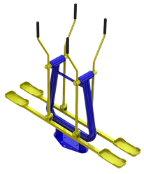 Тренажер лижник подвійний спортивний комплекс SL-144.1