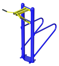 Тренажер турник - бруси для людей з ОФМ спортивний комплекс SL-145.1, фото 4
