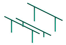 Упор для пресу вуличний тренажер для пресу KID629