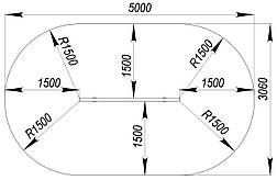Рельс малий для фізичний вправ спортивний комплекс S703M, фото 3