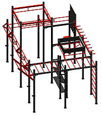 Спортивний комплекс Crossfit спортивний майданчик F520, фото 3
