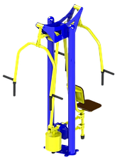 Тренажер жим від грудей для людей з ОФМ SL-805, фото 4