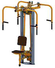 Тренажер батерфляй для людей з ОФМ SL-807, фото 3