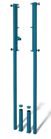 Стійки з пристроєм для натягування сітки для волейболу УТ413, фото 1