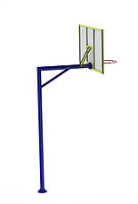 Баскетбольна стійка шкільна зі щитом 180 на 105 см SL411, фото 3