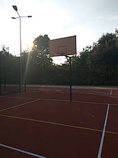 Баскетбольна стійка шкільна зі щитом 180 на 105 см SL411, фото 5