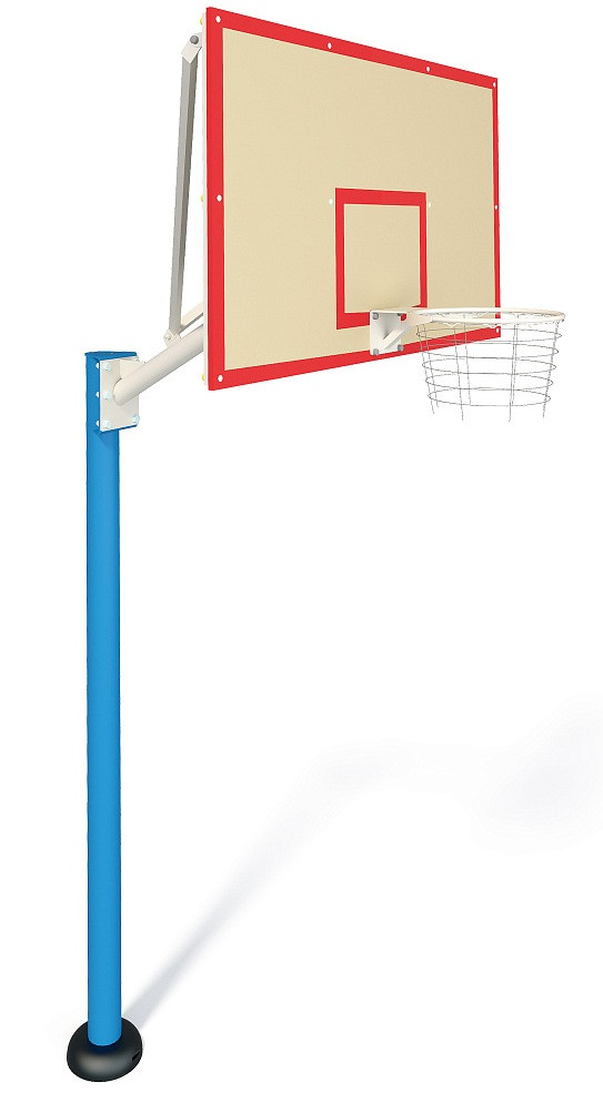 Баскетбольна стійка 180 на 105 см зі щитом УТ410