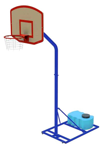 Мобільна стійка для стрітболу для баскетболу SL417