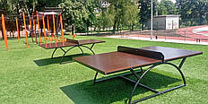 Тенісний стіл для вулиці KZ-SL415 ширина 1,5м