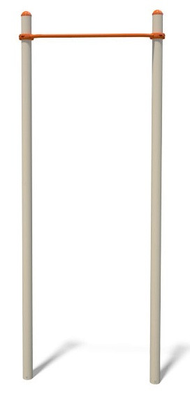 Вуличний турник одинарний довжина 1.2 м спортивний комплекс S832.1