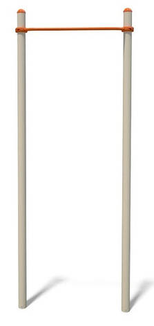 Вуличний турник одинарний довжина 1.2 м спортивний комплекс S832.1, фото 1