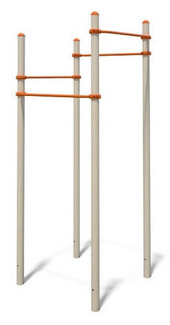 Вуличний турник 4-х рівневий спортивний комплекс S832.4, фото 1