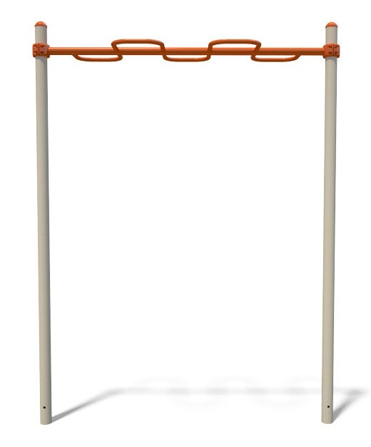 Вуличний рукохід змійка спортивний комплекс S833.1