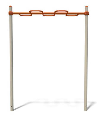 Вуличний рукохід змійка спортивний комплекс S833.1, фото 1