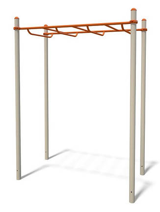 Вуличний рукохід спортивний комплекс S833.2, фото 1