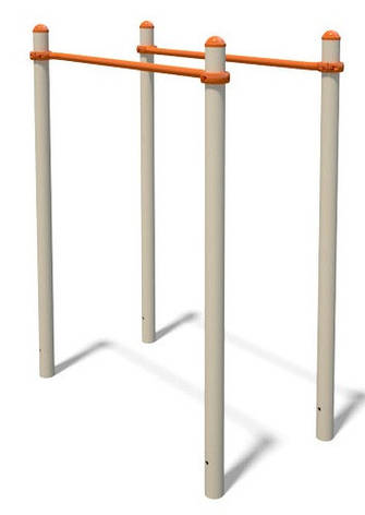 Вуличні бруси паралельні спортивний комплекс S834.2, фото 1