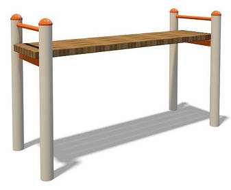 Вулична лавка спортивна Воркаут спортивний комплекс S835.3, фото 1