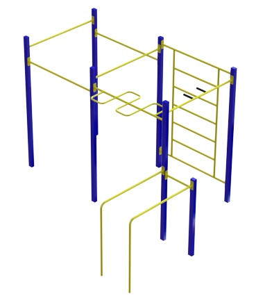 Вуличний гімнастичний спортивний комплекс Воркаут WL201.6