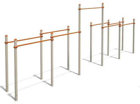 Спортивний комплекс для Воркаут турник бруси Workout KZ S831.1, фото 1