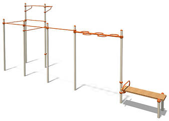 Спортивний комплекс для Воркаут Workout KZ S831.6, фото 2