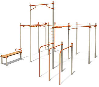 Спортивний комплекс Воркаут Workout KZ S831.9, фото 1