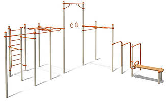 Спортивний комплекс Воркаут Workout KZ S831.12, фото 1