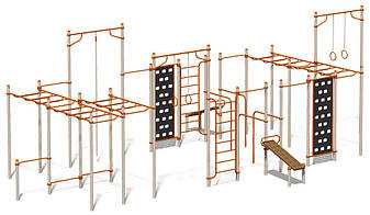 Спортивний комплекс для Воркаута Workout KZ S831.13, фото 2