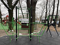 Вулична станція Multifitness з турником спортивний комплекс MF3.4, фото 4