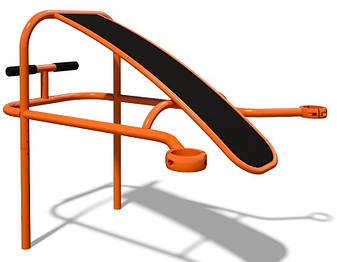 Вулична лавка для преса спортивний майданчик MF1.6, фото 1