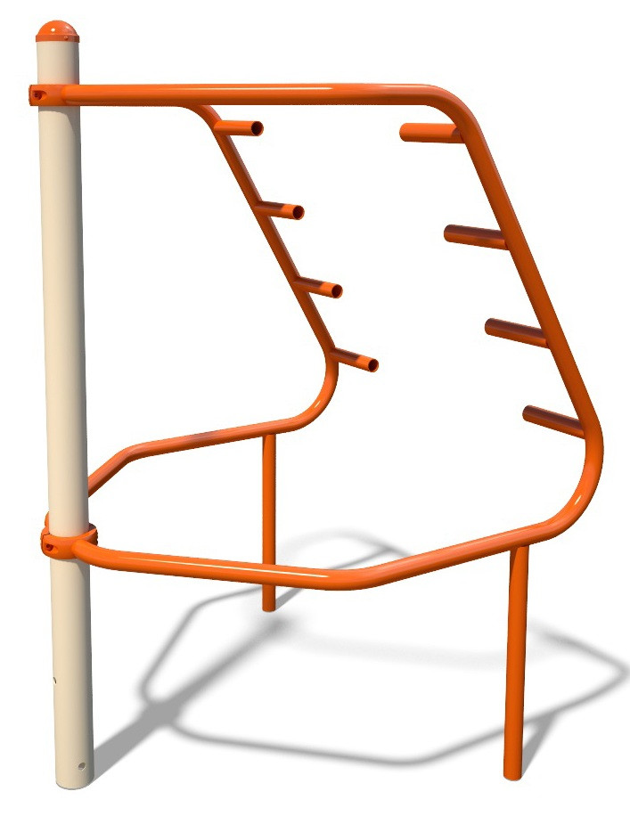 Упори для віджимання вуличний тренажер MF2.2