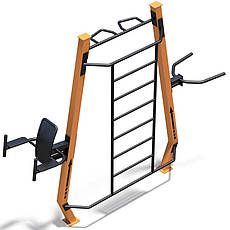 Мультифітнес станція вулчина спортивні майданчики Mini FS800, фото 3