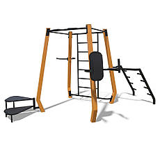 Мультифітнес станція вулична спортивні майданчики Medium FS801, фото 2