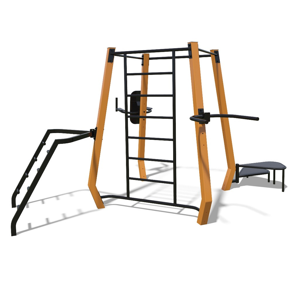 Мультифітнес станція вулична спортивні майданчики Medium FS801