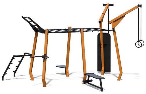 Мультифітнес станція вулична спортивні майданчики SM803, фото 1