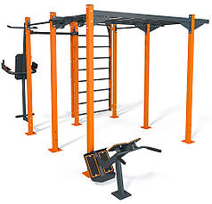 Спортивний комплекс для спортивний майданчиків Workout Mid-1 F902.21, фото 3