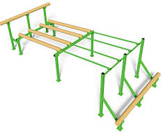 Спуск по перилах для спортивних майданчиків KF907.16