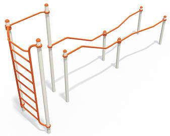 Спортивний комплекс вуличний Воркаут S831.19, фото 1