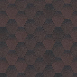 Бітумна черепиця Aquaizol "Мозаїка" Мокко, фото 1