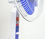 Осевий вентилятор RAF TOP FS40-5 підлоговий для дому та офісу, підвищеної потужності, Синій, фото 3