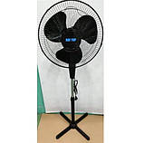 Осевий вентилятор RAF TOP FS40-5 підлоговий для дому та офісу, підвищеної потужності, чорний, фото 4