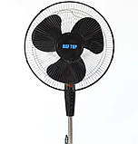 Осевий вентилятор RAF TOP FS40-5 підлоговий для дому та офісу, підвищеної потужності, чорний, фото 5