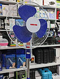 Набір вентиляторів FS40-5 підлогових осьових, 3 швидкості, 2 штуки в комплекті, Синій, фото 6