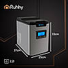 Льодогенератор апарат машина для приготування льоду Ruhhy K5536, фото 3