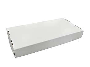 142700 Коробка для суші 200*100*50мм біла кришка 100 шт/пак 1000 ящ