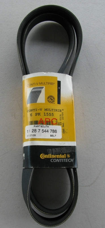 Приводний ремінь на БМВ Е39 (Bmw E39, E36, E34, E38, E65, E66L) Contitech 6PK1555